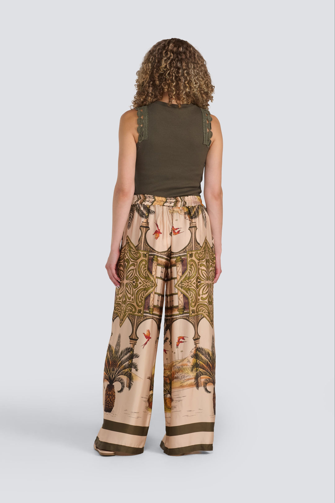 Tank with Embellished Shoulder