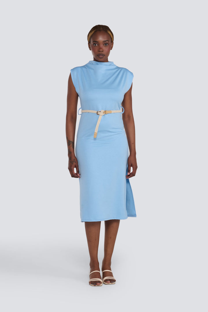 Funnel Neck Dress