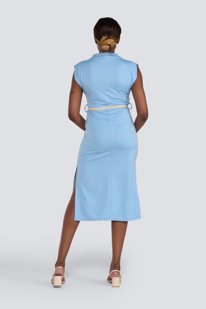 Funnel Neck Dress