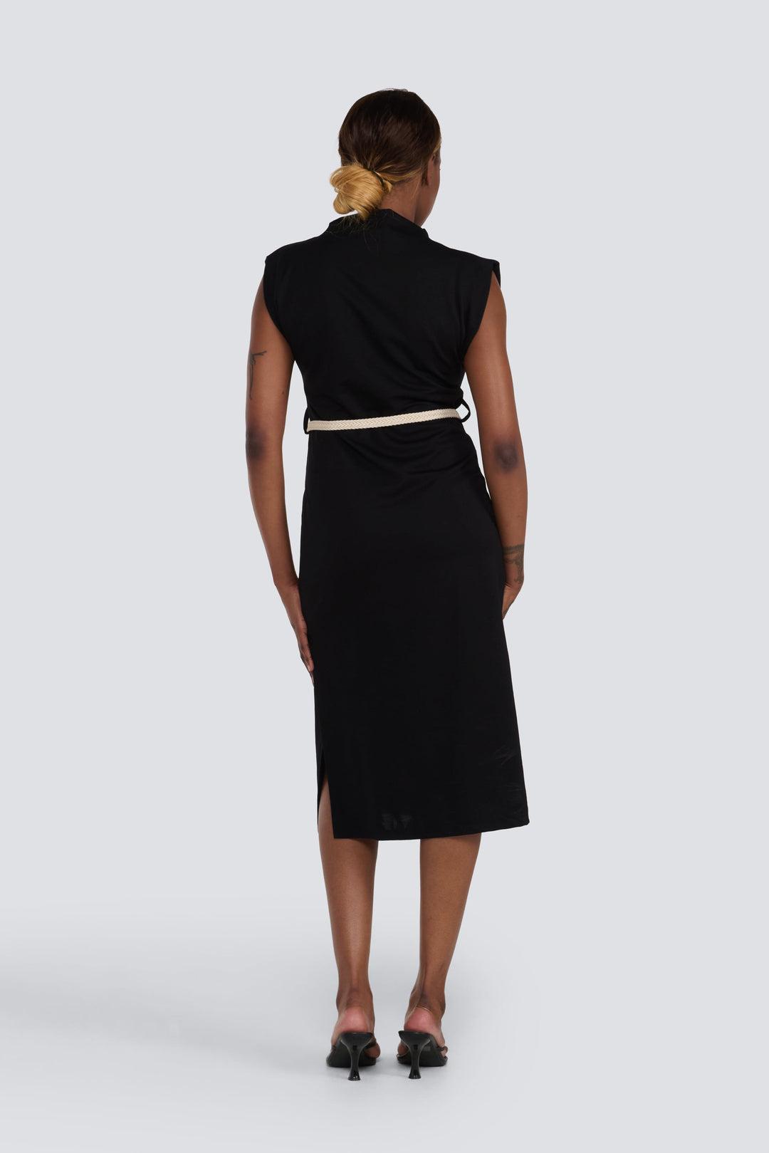 Funnel Neck Dress