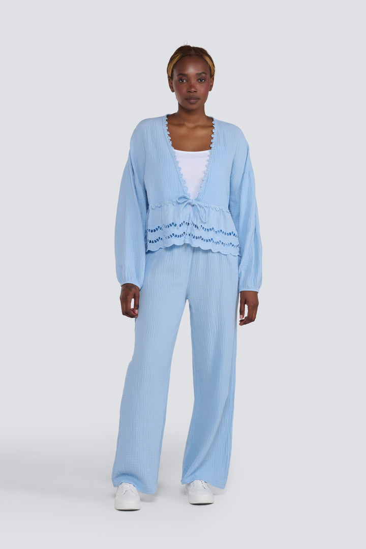 Waffle Drawstring Pant