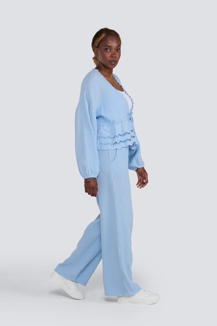Waffle Drawstring Pant