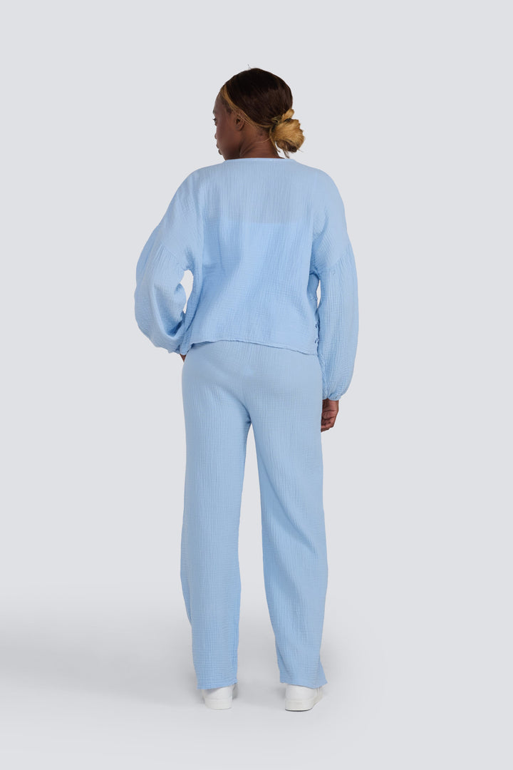 Waffle Drawstring Pant