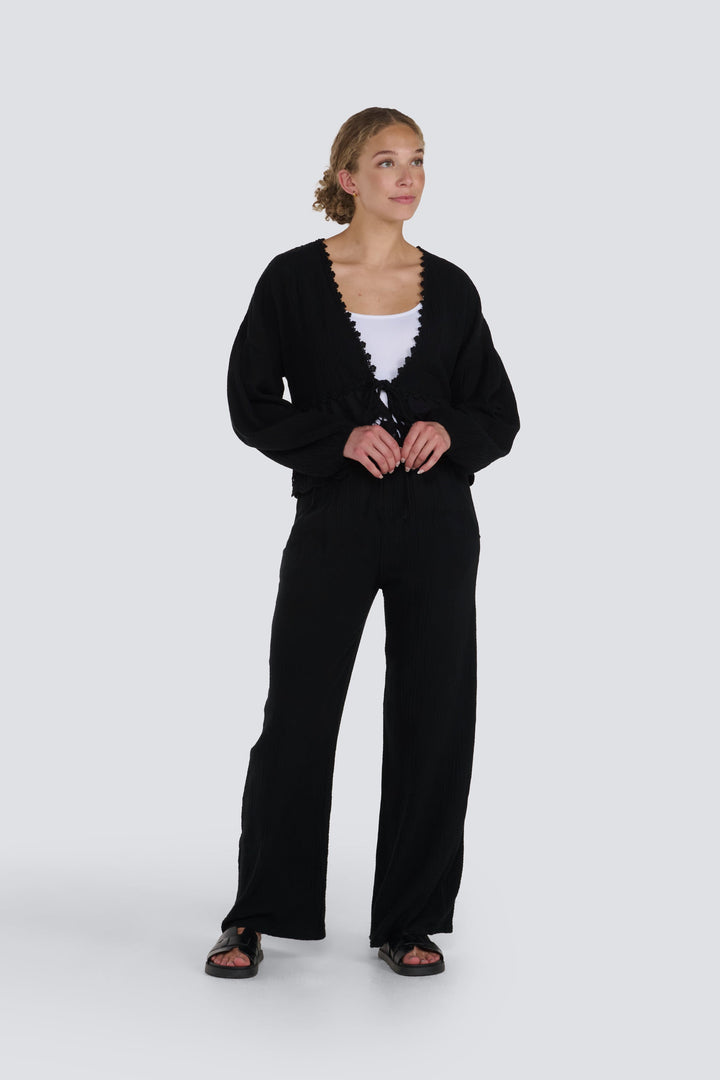 Waffle Drawstring Pant