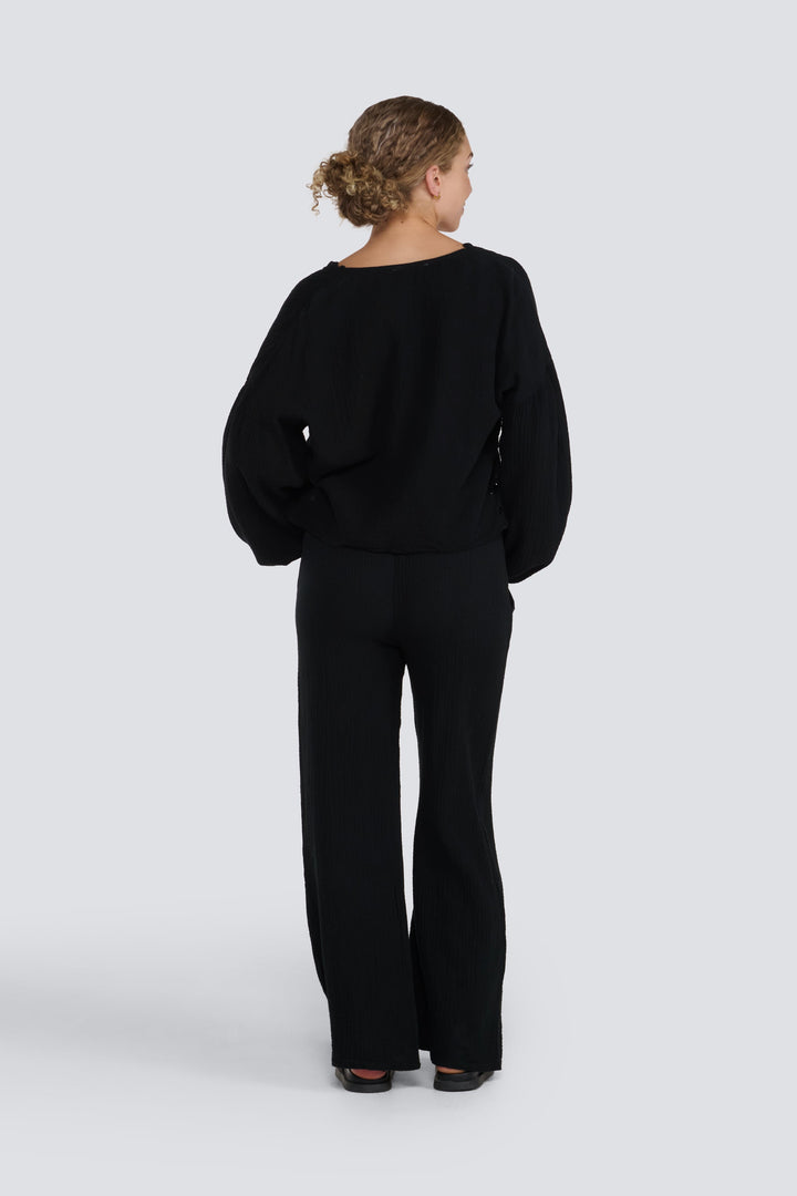Waffle Drawstring Pant