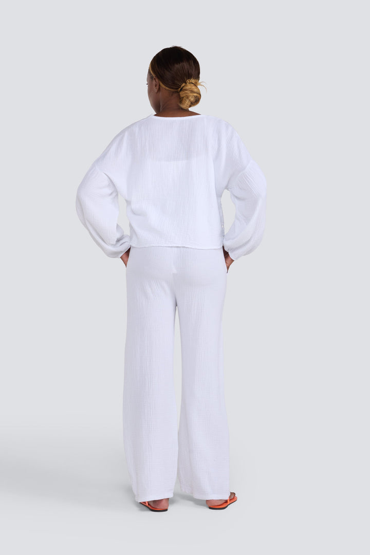 Waffle Drawstring Pant