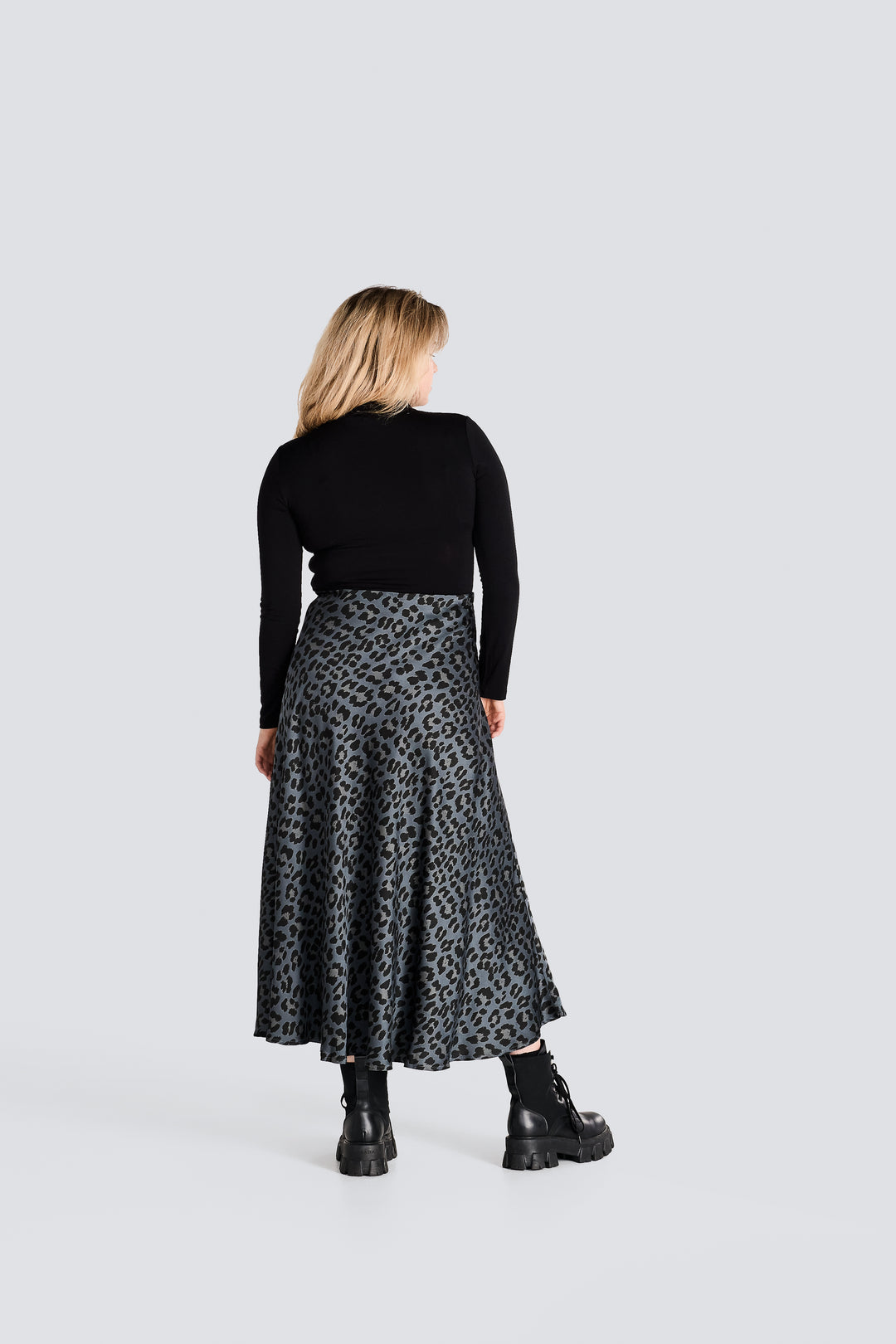 Leopard Print Maxi Skirt