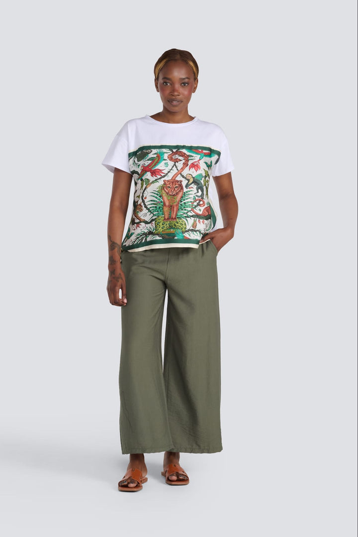 Relaxed Drawstring Pant