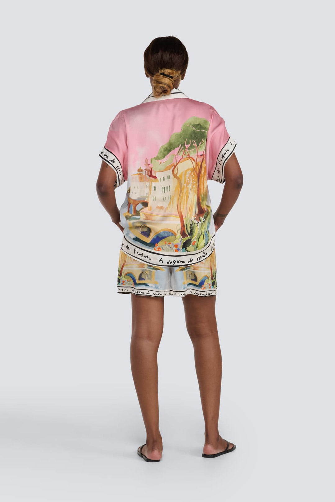 Printed Silk Shirt