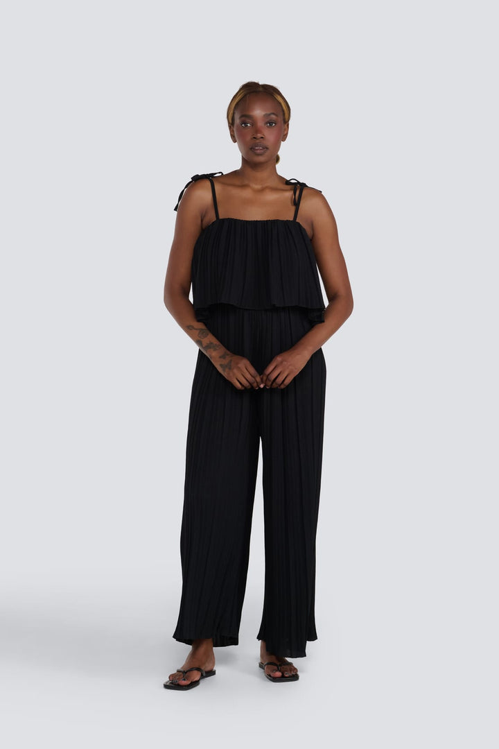 Pleated Jumpsuit