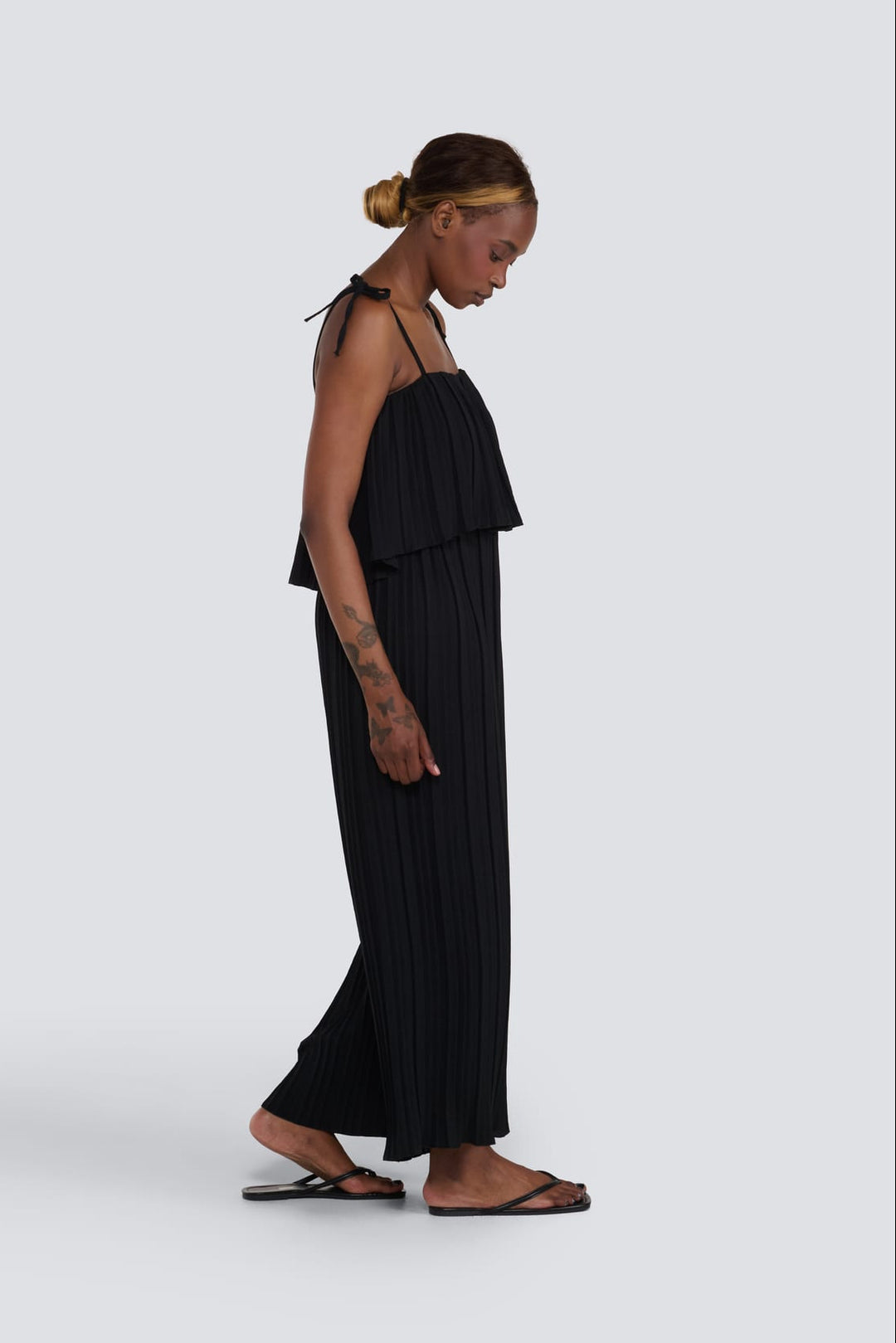 Pleated Jumpsuit
