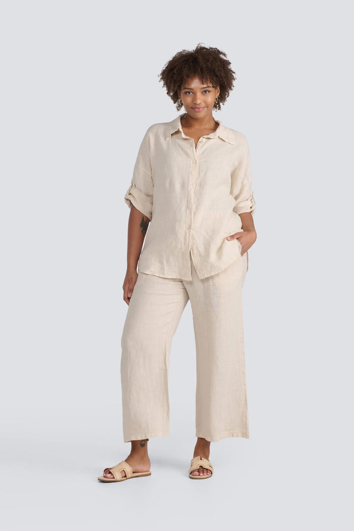 Oversized Linen Shirt