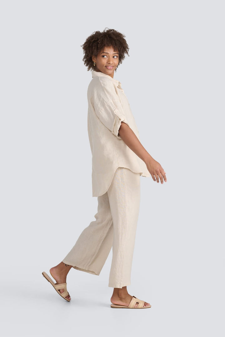 Oversized Linen Shirt