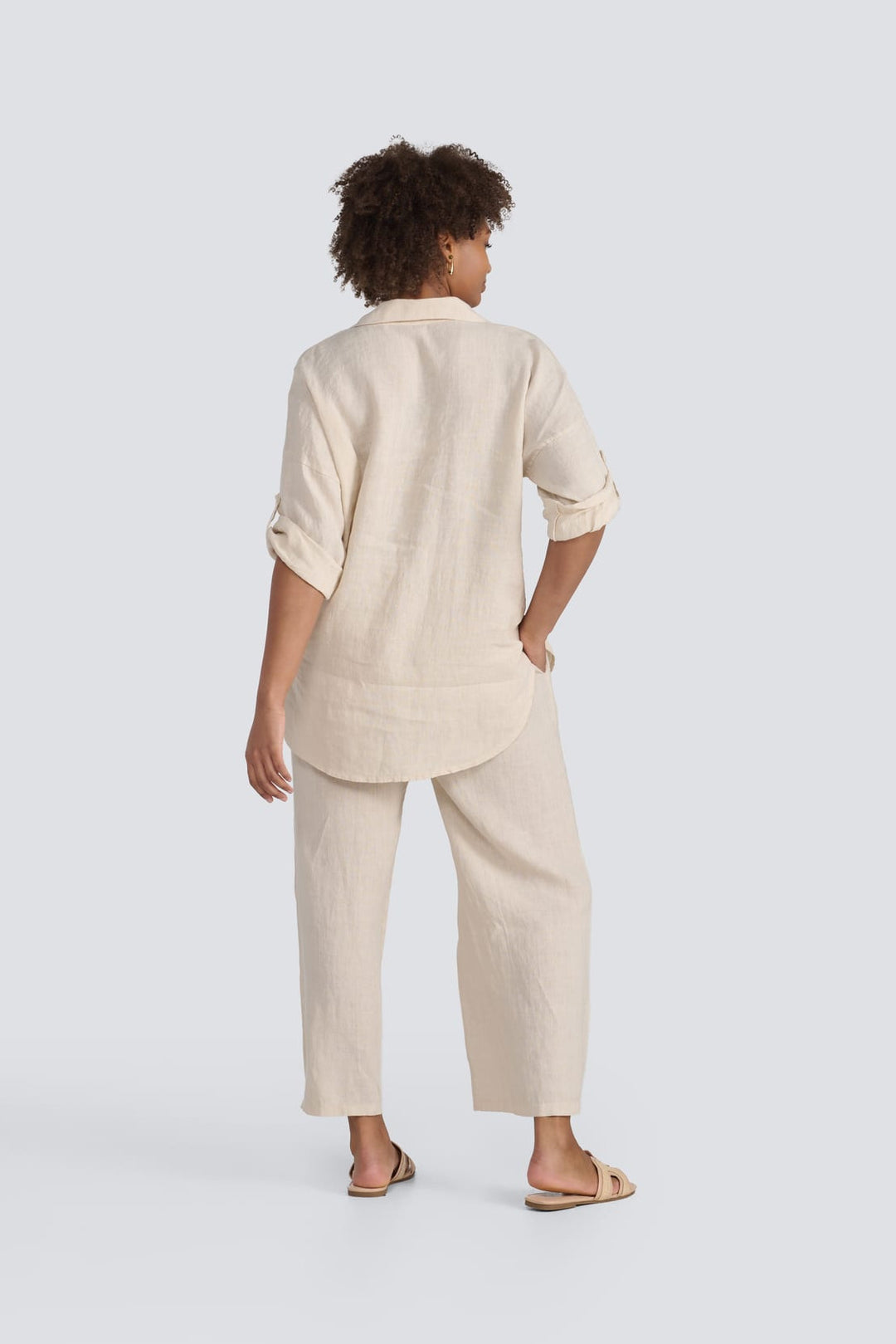 Oversized Linen Shirt