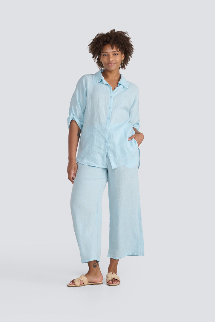 Oversized Linen Shirt