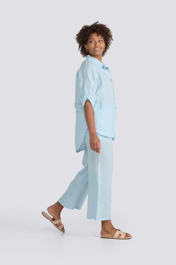 Oversized Linen Shirt