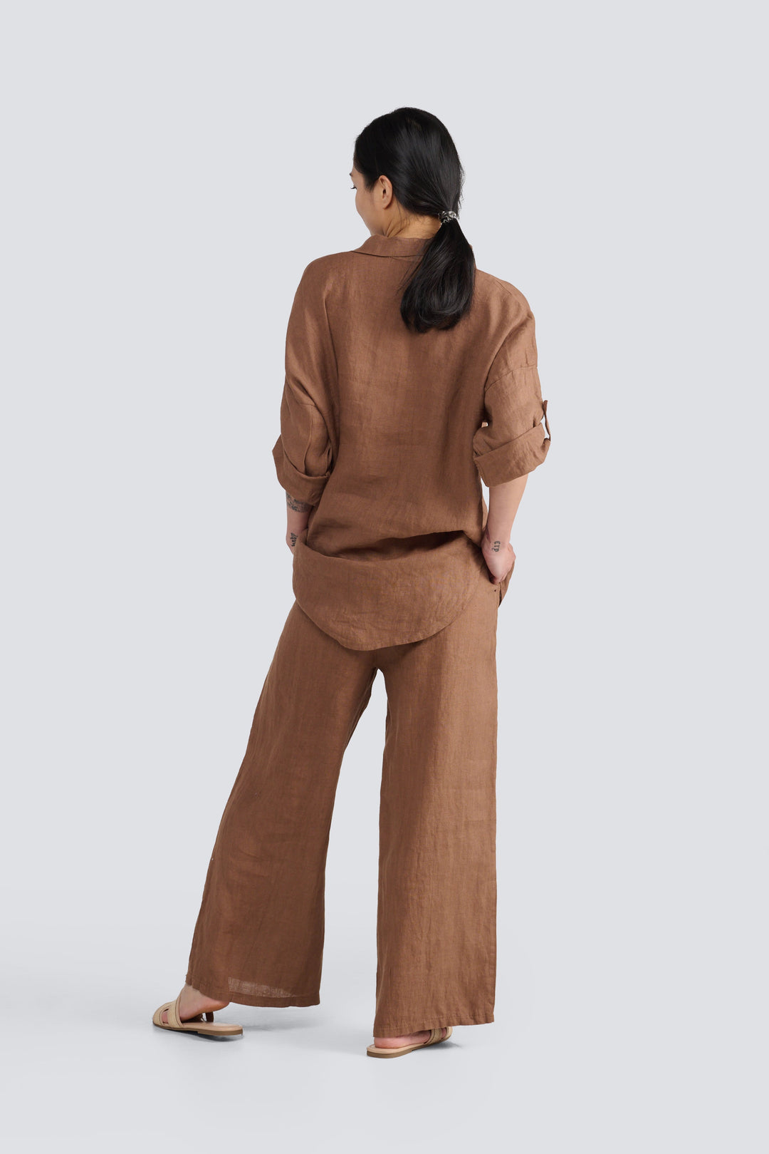 Oversized Linen Shirt
