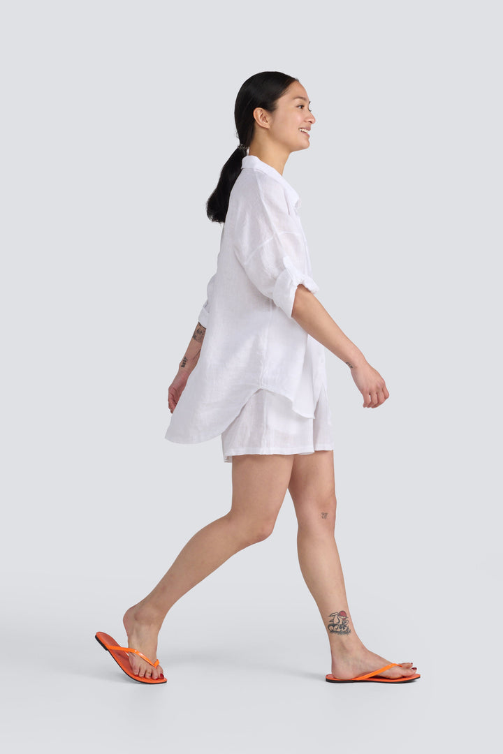 Oversized Linen Shirt
