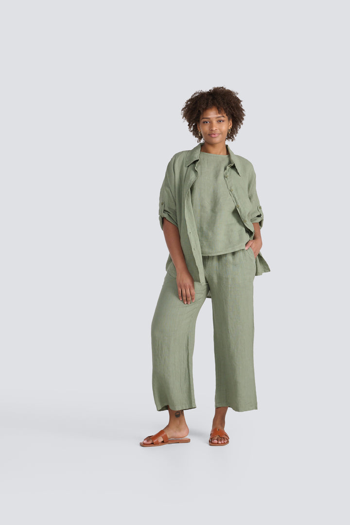 Oversized Linen Shirt