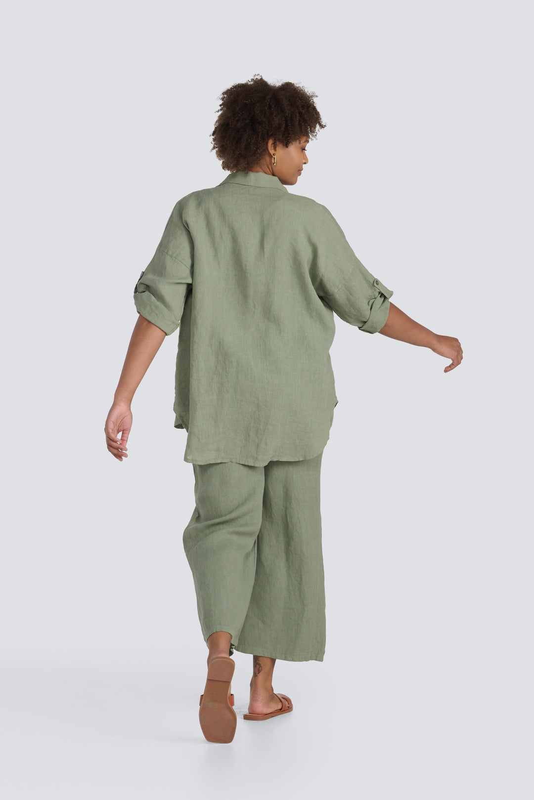 Oversized Linen Shirt