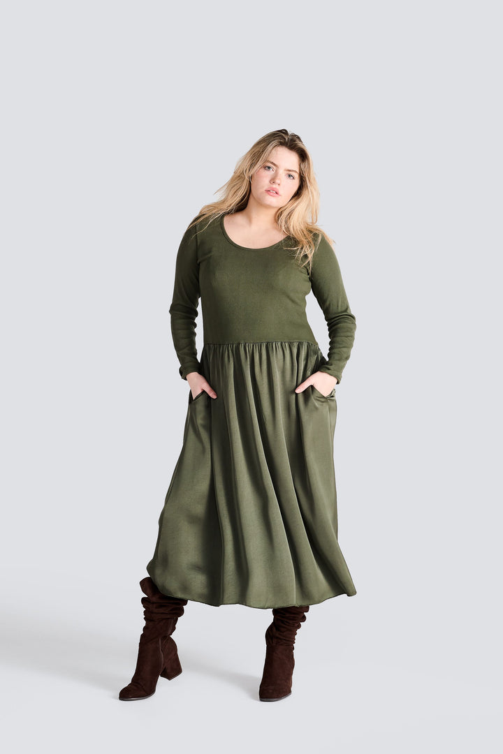 Ribbed/Viscose Dress