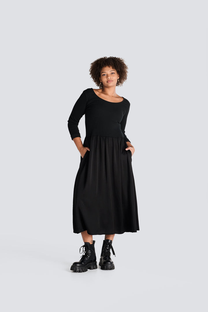 Ribbed/Viscose Dress