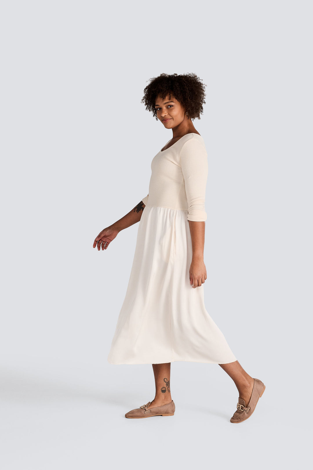 Ribbed/Viscose Dress