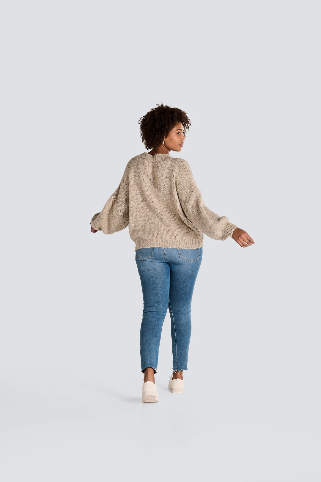 Chunky Mock Neck Sweater