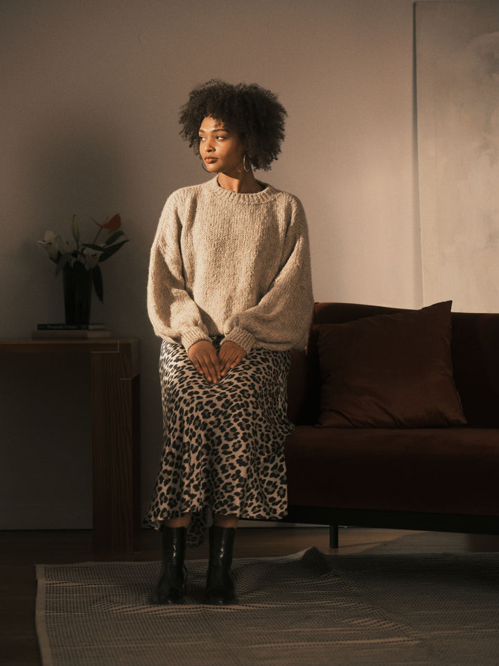 Chunky Mock Neck Sweater