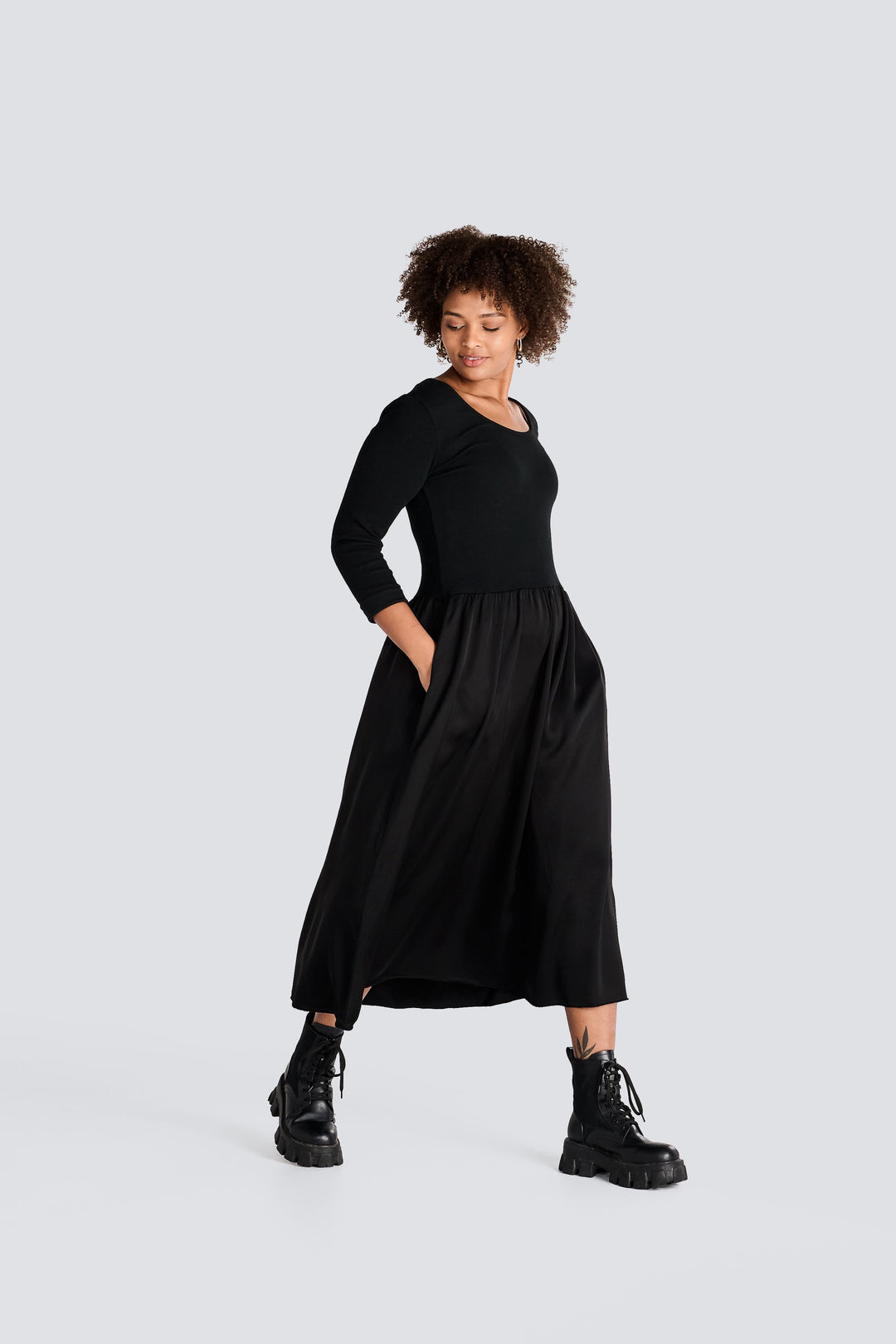 Ribbed/Viscose Dress
