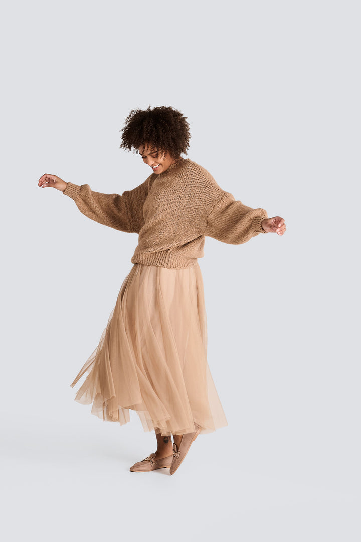 Chunky Mock Neck Sweater