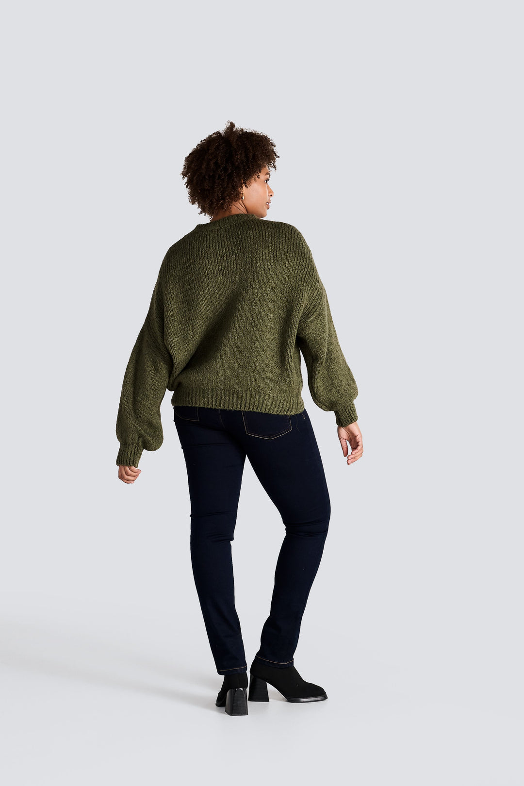 Chunky Mock Neck Sweater