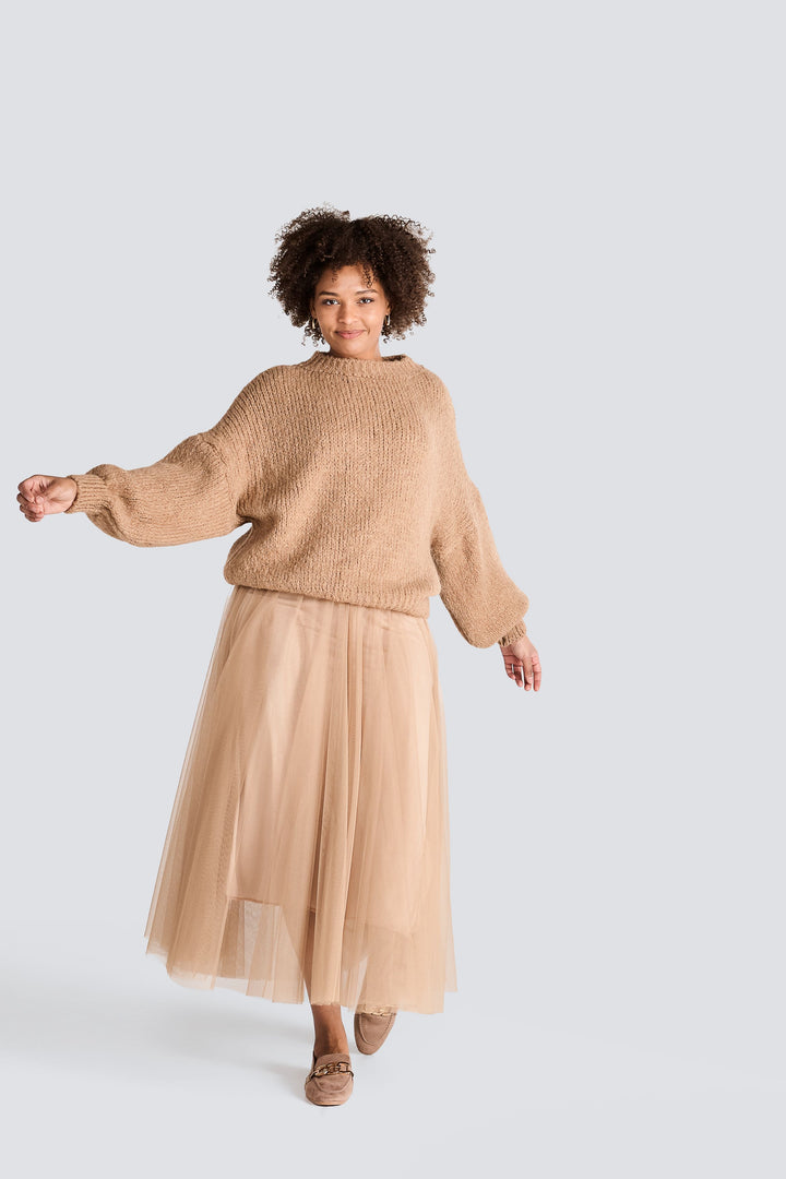 Chunky Mock Neck Sweater